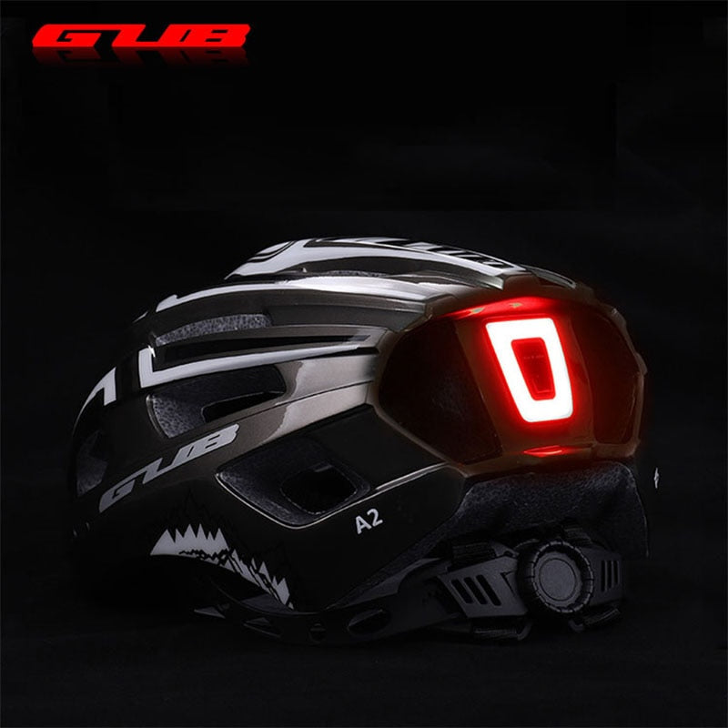 GUB riding helmet bicycle helmet with rear lamp for men and women road bike mountain bike bicycle hat