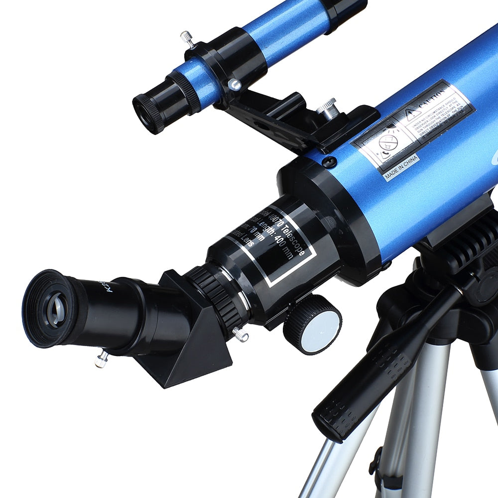 F40070M 望遠鏡天文單筒望遠鏡帶三腳架折射望遠鏡變焦高功率強大的天文空間
